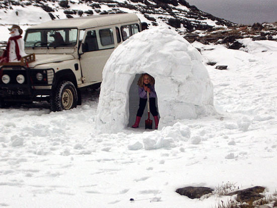 matroosberg-nature and snowfall in cape town, ceres